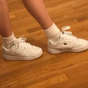 UNIF Sneakers with Embroidered Roses